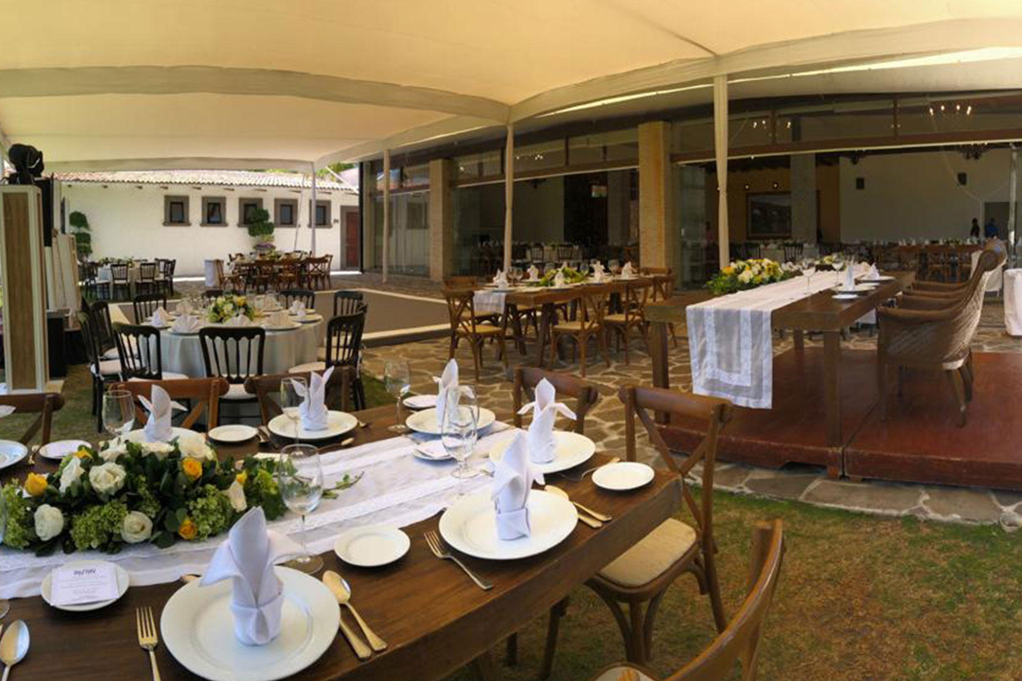 Jardines para eventos - Hotel Hacienda La Venta
