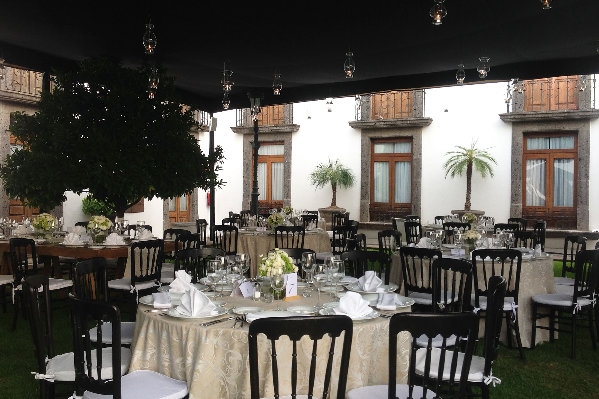 Montaje para evento - Hotel Hacienda La Venta