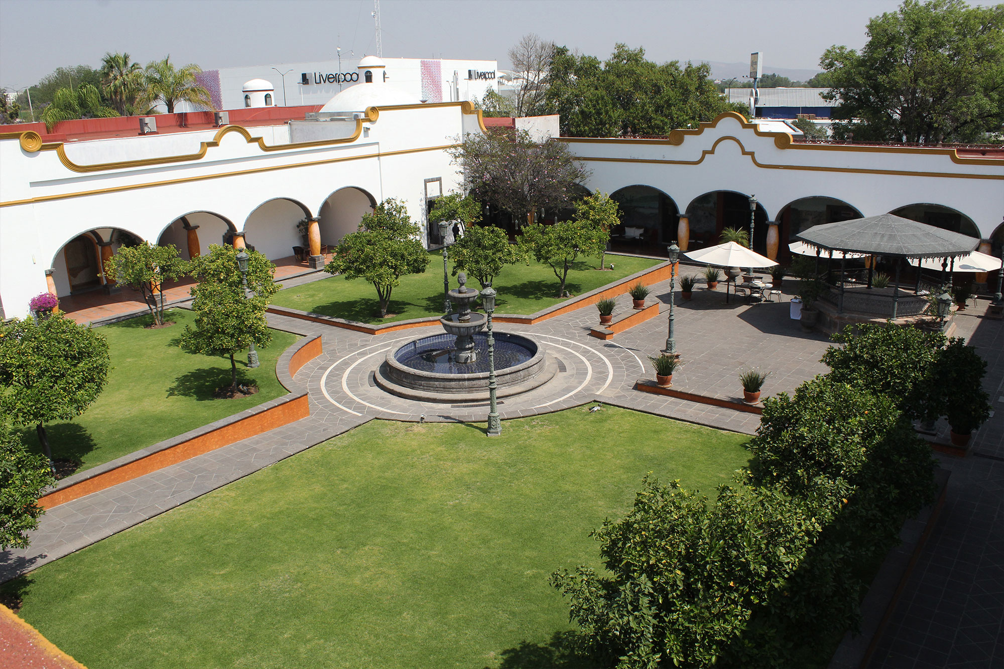 Jardines para eventos - Hotel Hacienda La Venta